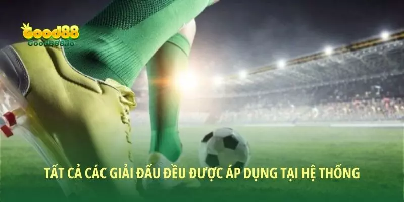 Tất cả các giải đấu đều được áp dụng tại hệ thống